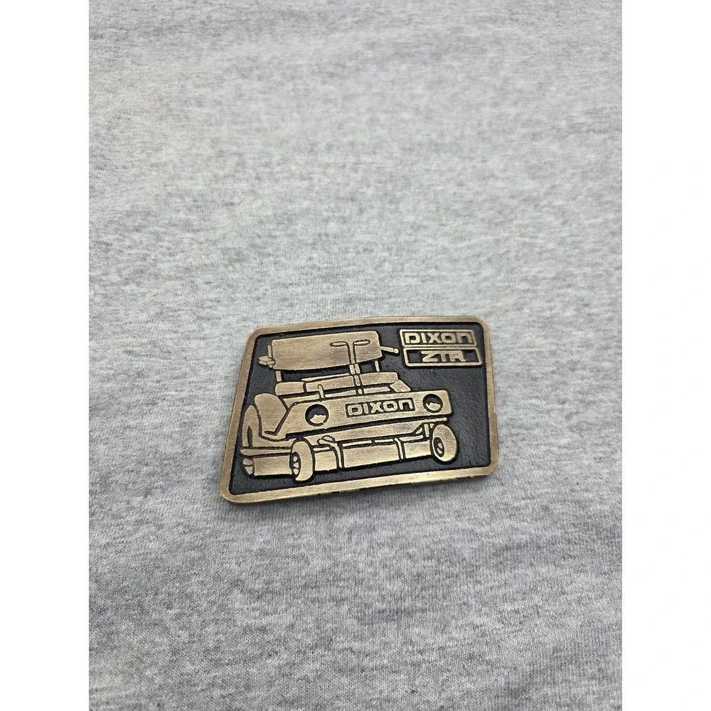 Vintage Rare Dixon Lawnmower Dynabuckle Solid Brass Belt Buckle Made in USA